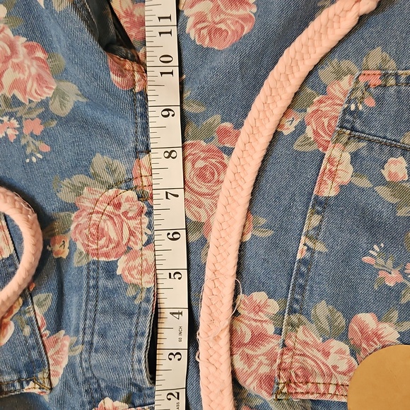 BiBi Denim with Pink Floral Accents - Picture 13 of 14